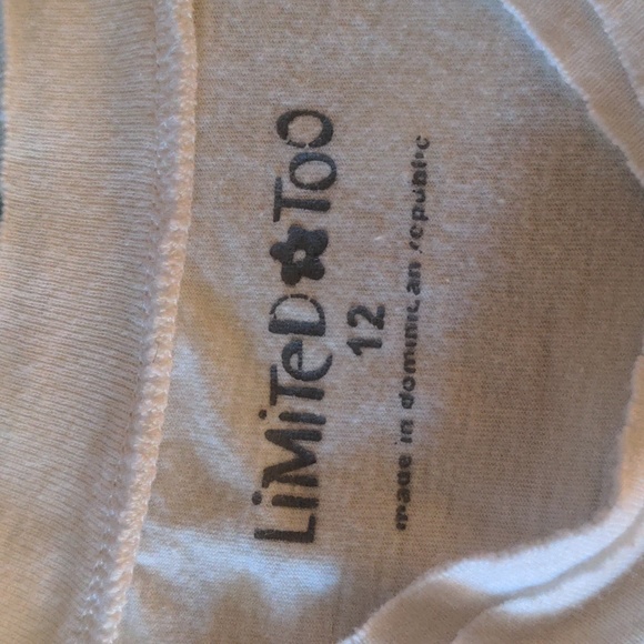 LIMITED TOO Go Green Peace Sign T-shirt-12 - Picture 4 of 5